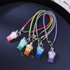 5pcs Simulation Fruit Juice Phone Chain Women Girls Drink Bottle Phone Strap DIY Keychain Pendants Mobile Lanyard Jewelry Gift