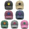 Multiple Colors Dog Claws Print Unisex Sun Hat Gorra Hombre Vintage-Inspired Stylish Adjustable Caps Perfect For Street Style