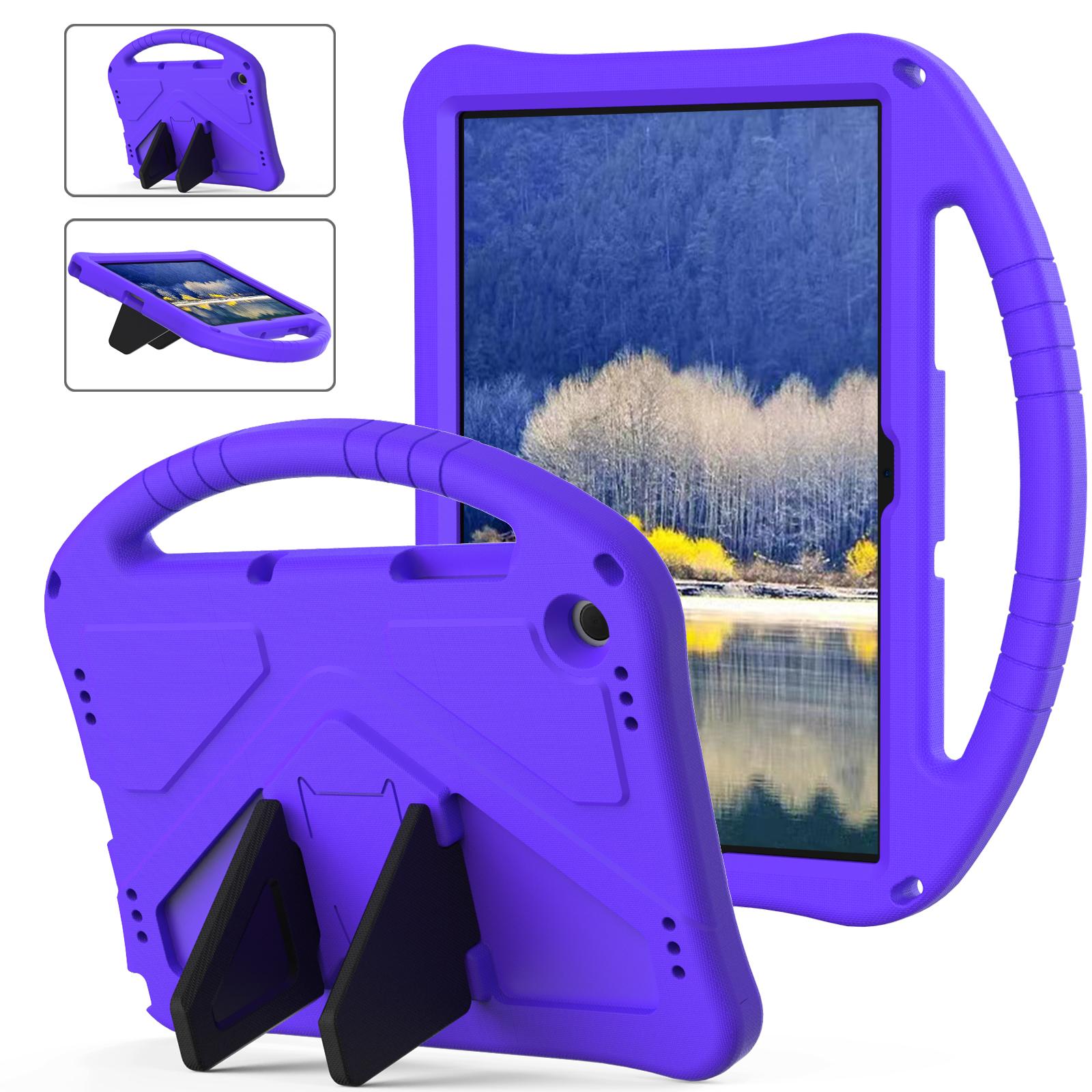 Étui EVA pour Enfants pour Samsung Galaxy Tab A9 S9 S8 S7 FE Plus Ultra SM-X110 X210 X710 X810 X510 X610 X910 X900 X800 T970 T730 Housse A9 SM-X110 SM-X115 violet
