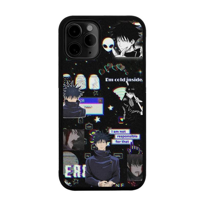 Fushiguro Megumi Pouzdro na telefon pro iPhone 13 12 Mini 11 Pro Max 7 8 Plus X Xs Max XR PC Tvrdý Silikonový Kryt