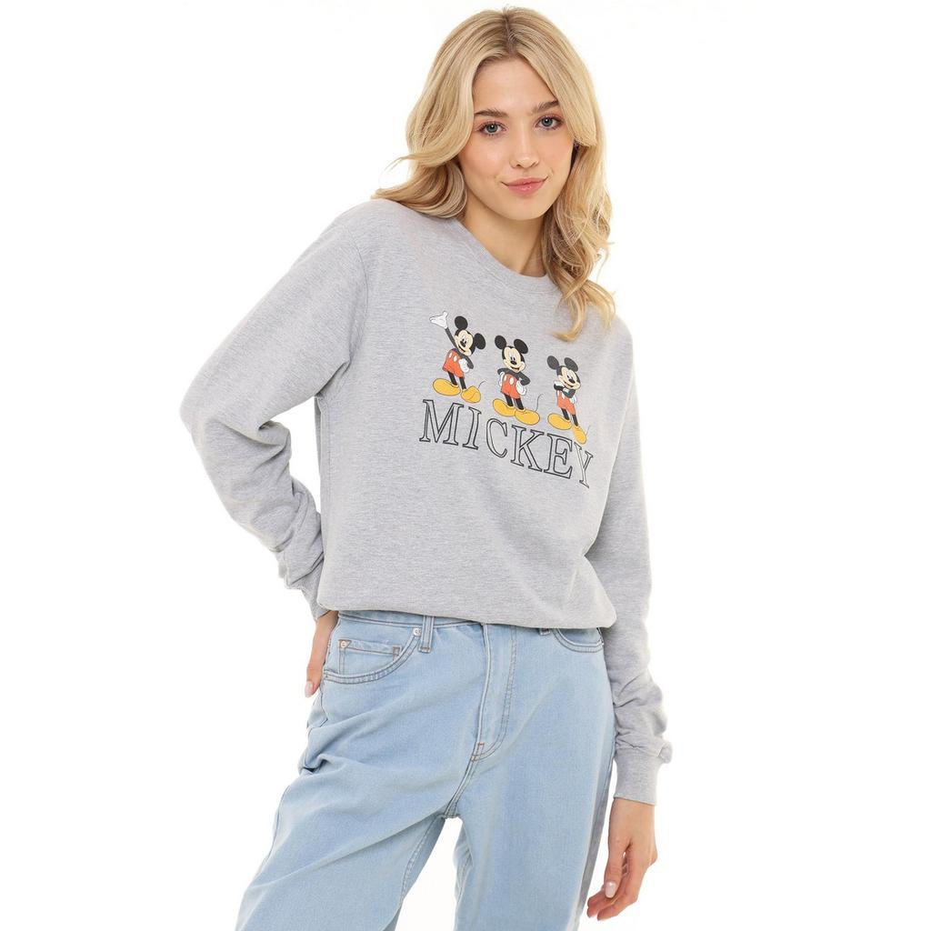 Disney Womens/Ladies 90´s Mickey Mouse Retro Sweatshirt