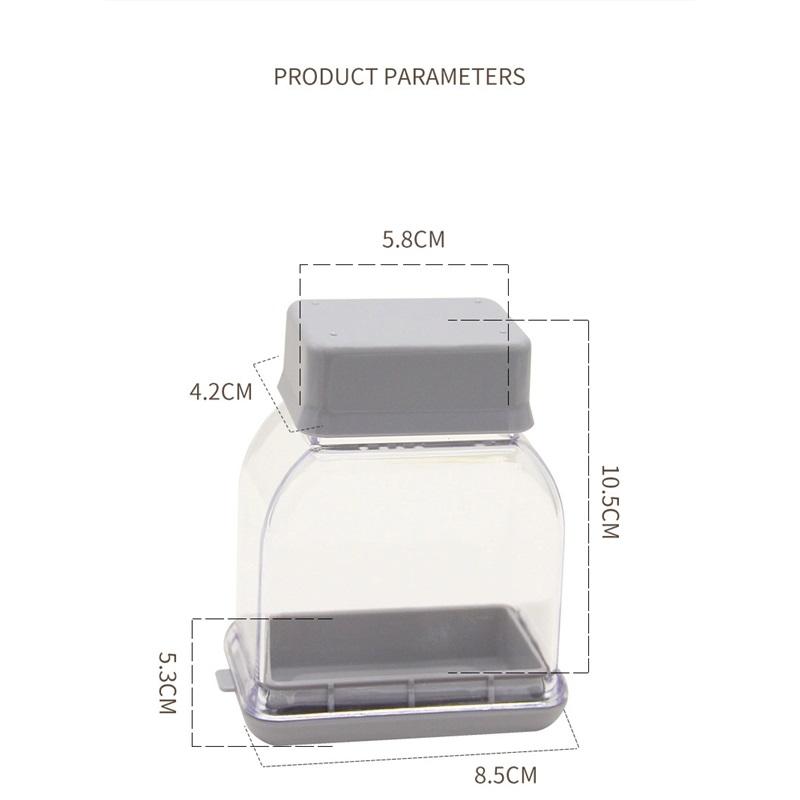 

Detachable Garlic Cutter Kitchen Tools ABS And Stainless Steel Garlic Stripper Kitchen Garlic Remover A Good Helper For Daily Use In The Kitchen 10.5*8.5*5.3cm прозрачный