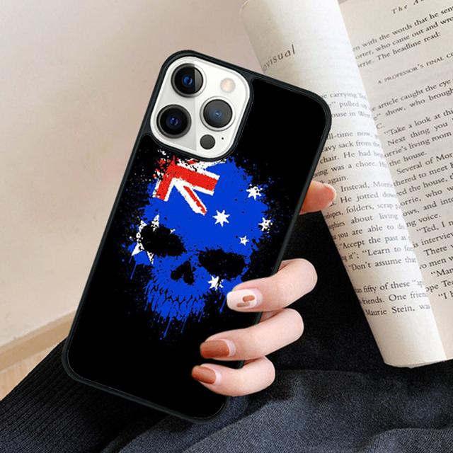 Australian Flag Phone Case Cover For iPhone 17 Air 16 15 14 plus 11 12 13 pro max coque Shell Fundas