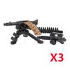 Modern Special Forces Figures Military Weapons Building Blocks Army Soldier City Police Multicolour AK Accessories Bricks Toys