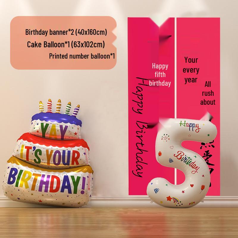Colorful Thickened Spiral Twist Balloons for Baby's First Birthday Decoration