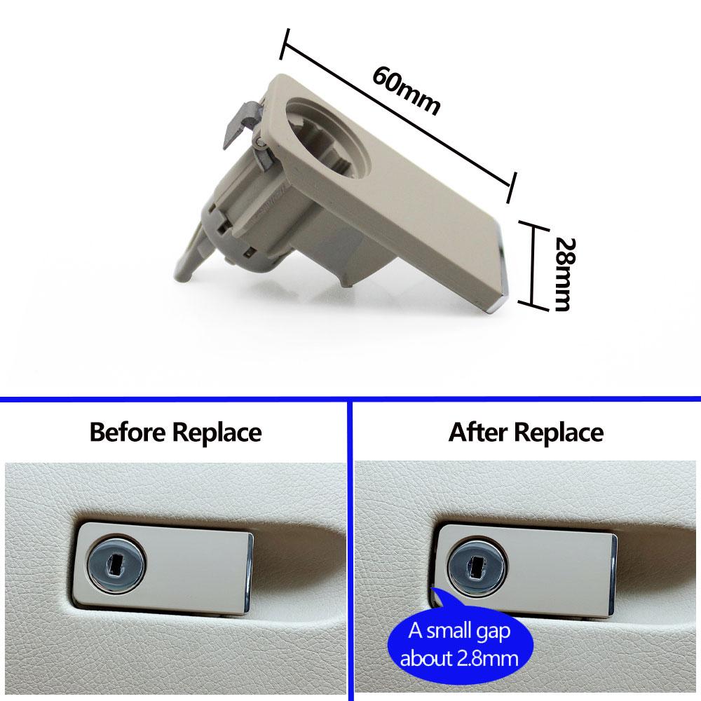 W205 W253 Car Black Glove Box Handle Switch Toolbox Lid Lock Replacement For BENZ C GLC Class C200 C250 C300 C400 GLC260