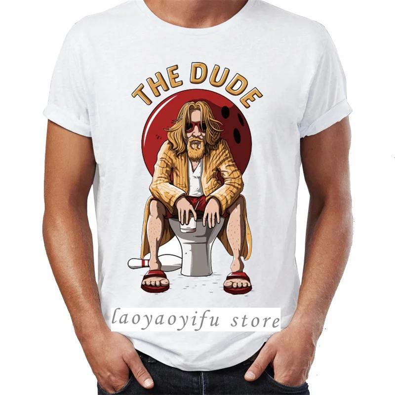 Men Women TShirts The The Big Lebowski The Dude Abide Walter The Jesus Artsy Awesome Artwork Print Tops Unisex Summer XS-4XL