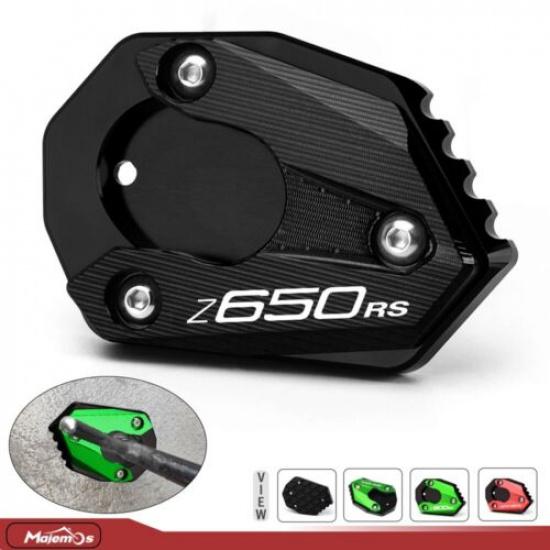 For Kawasaki Z650RS ER650 Side Stand Extension Kickstand Plate Z 650RS Z650 RS