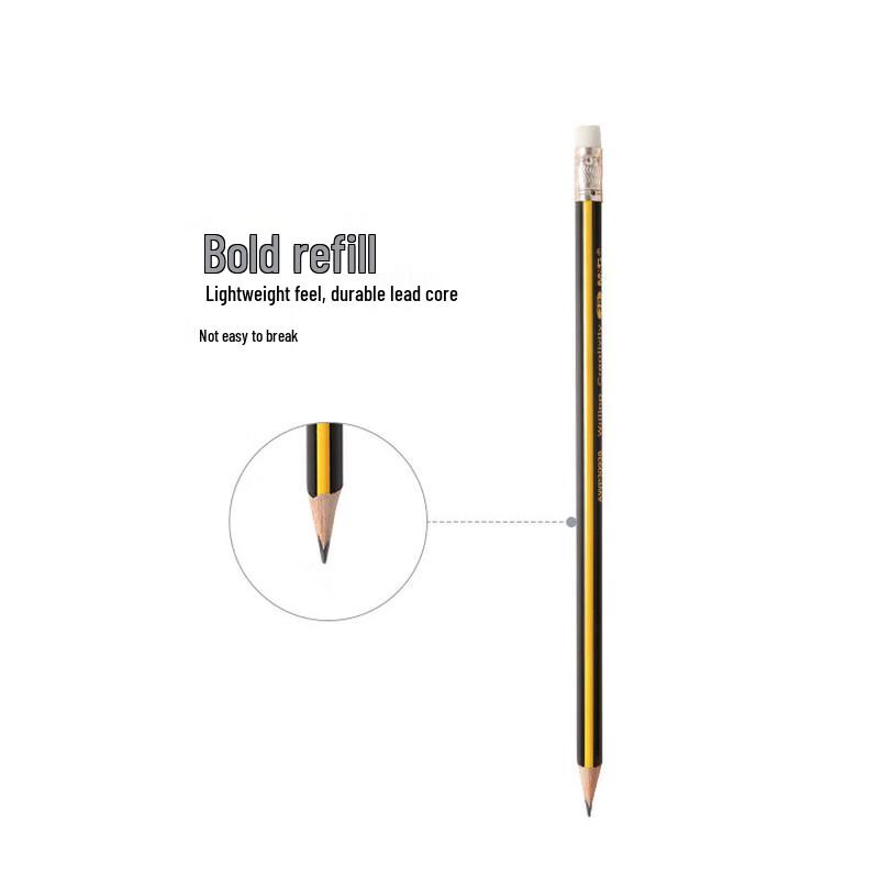 M&G Triangular Wooden 2B Pencil