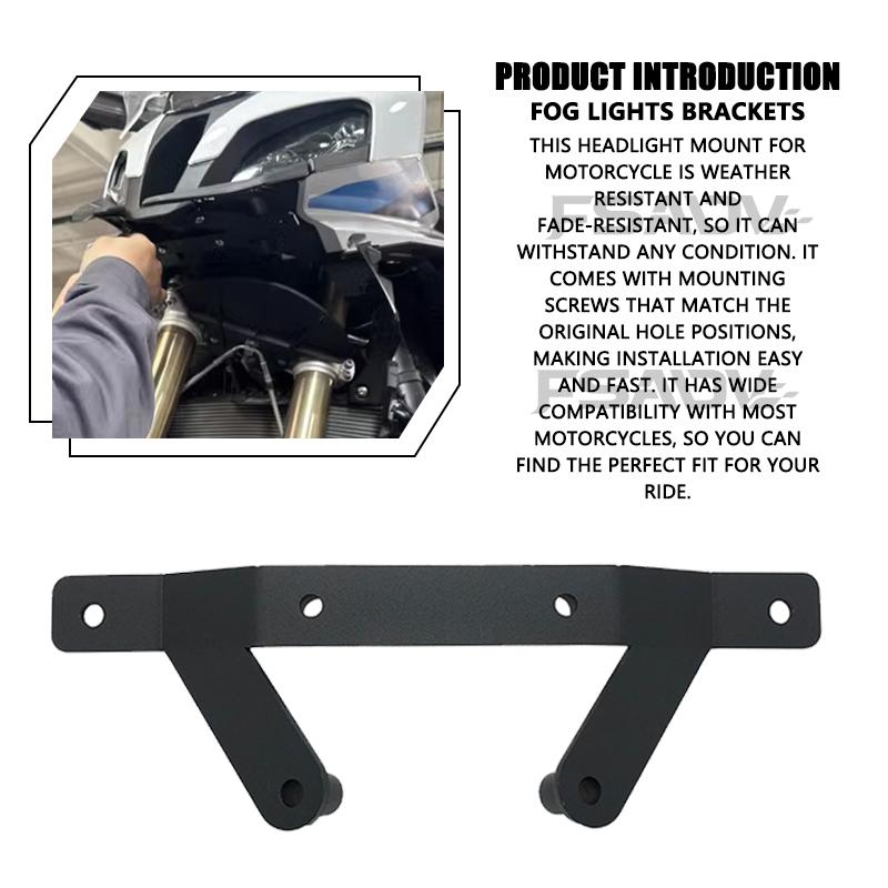 Fit For BMW S1000XR S1000 XR S 1000XR S 1000 XR 2020 2021 2022 2023 Fog Lights Brackets LED Lights Bracket Auxiliary Lights