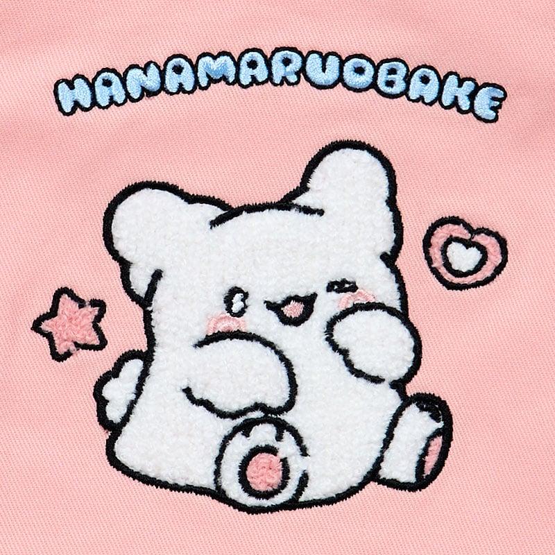 Sanrio HANAMARUOBAKE Sagara Embroidered Drawstring Bag Pink (Pastel Sweets Pop)