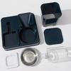Cat Water Food Dispenser Cat Self Feeding and Watering Station Pet Supplies Food Dispensing and Drinking System for Small To