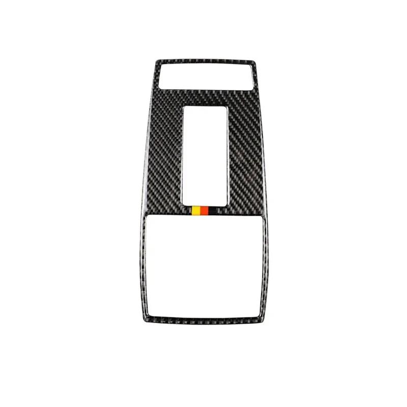 Carbon Fiber CD Air Conditioning Control Panel Car Stickers Cover For Mercedes W169 W245 W117 W156 A Class B Class CLA GLA