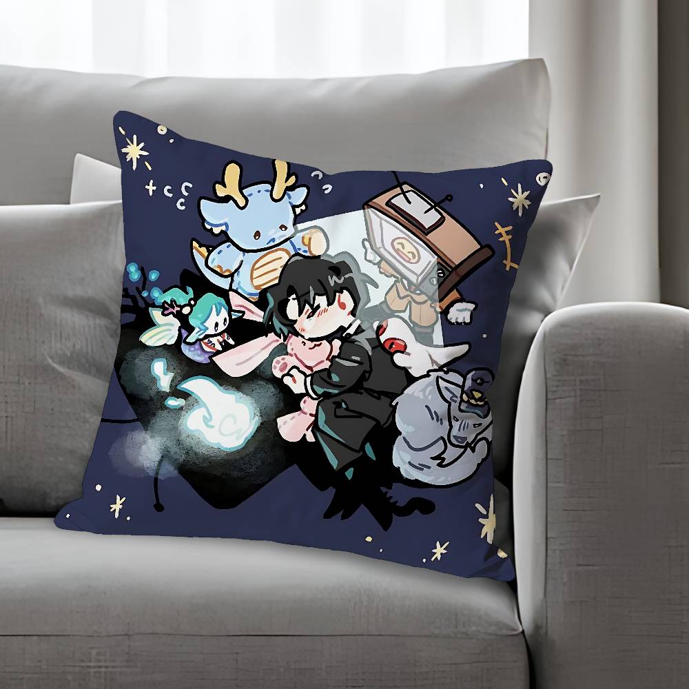 K-Kim S-Soleum GSGW Cartoon Pillow Cover, 4K HD Printed Cushion Cover case with Various Exquisite Patterns