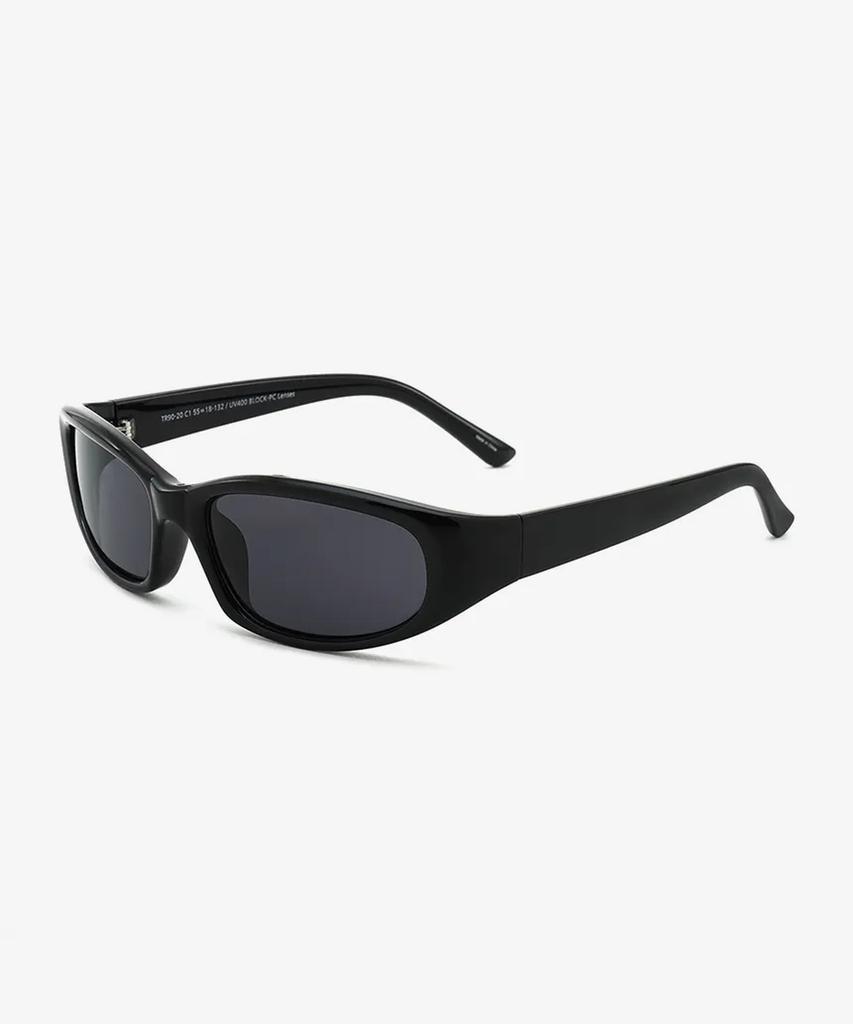 Seutailwokeu Black Cat-Eye Style Work Tr90-20 C1 Style Work Sunglasses