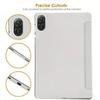 For Redmi Pad 2 Pro Case 12.1inch Magnetic Flip Cover Tri-Fold Stand PU Back Cover Tablet Cases Auto Sleep/Wake