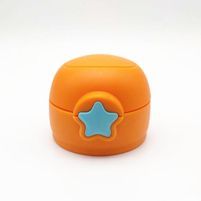 Kids Water Sippy Cup Lid Antler Creative Cartoon Baby Cups with Straws Leakproof Water Bottles Cover Outdoor Childrens Cup Lids