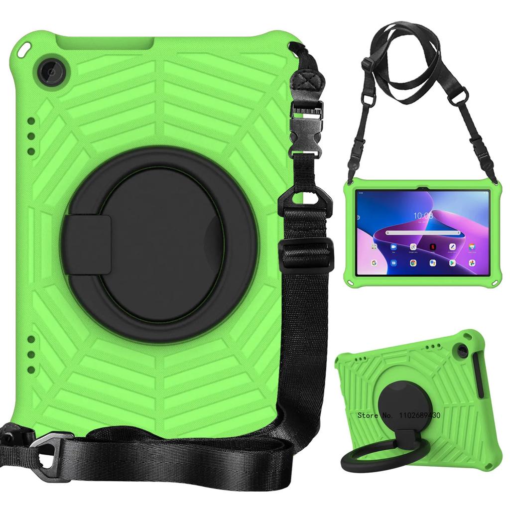 EVA Kids Case for Xiaoxin Pad 10.6 TB125FU Tablet Cover M10 Plus 3rd 10.1 TB328FU Shockproof Kickstand Handle Strap