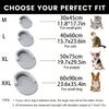 Orthopedic Cooling Dog Bed, Breathable Summer Pet Bed with Raised Edge, Soft Washable Dog Bed Mat for Small To Medium Dogs And Cats