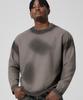 DRIX Vintage Waffle Oversized Long Sleeve_Charcoal