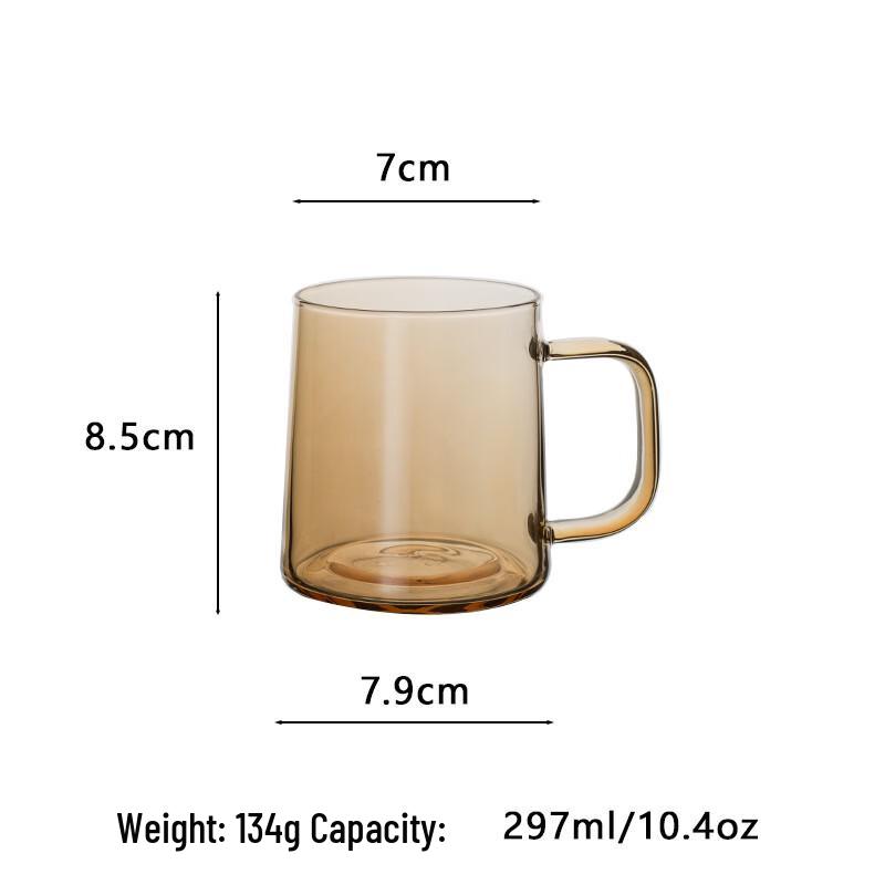 ZhiShi High Borosilicate Glass Water Cup Set