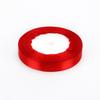Handmade Bright Red Silk Ribbon for Wedding, Packaging, Cake Decoration, and Car Streamer.