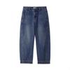 Herren Vintage Gewaschene Lockere Gerade Jeans