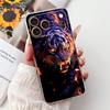 For iPhone 17 Pro Max iPhone17 Air Cool Dragon Tiger Painted Phone Case For iPhone 17Pro 17Air 17ProMax Soft Silicone TPU Cases