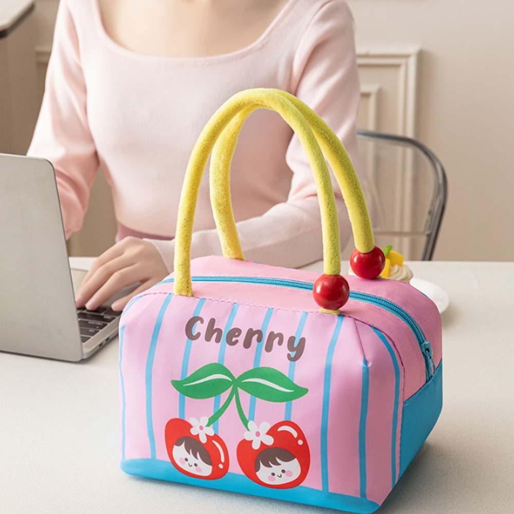 Aluminum Film Thermal Insulation Bag Thickened Picnic Box Pouch Handheld Insulated Bag Travel