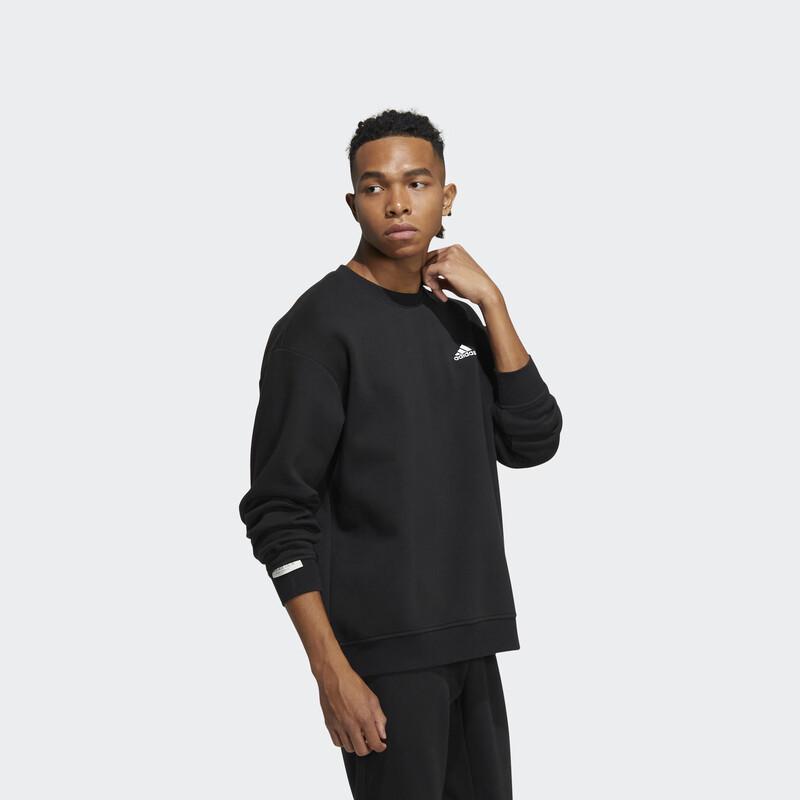 adidas Unisex Fleece Crewneck Sweatshirt