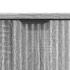Bathroom Furniture Set 2 Pcs Grey Sonoma Plywood and Metal