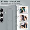 For Samsung Galaxy S24+ Case Customizable Smart Key Control Wristband Kickstand PC + Silicone Phone Cover