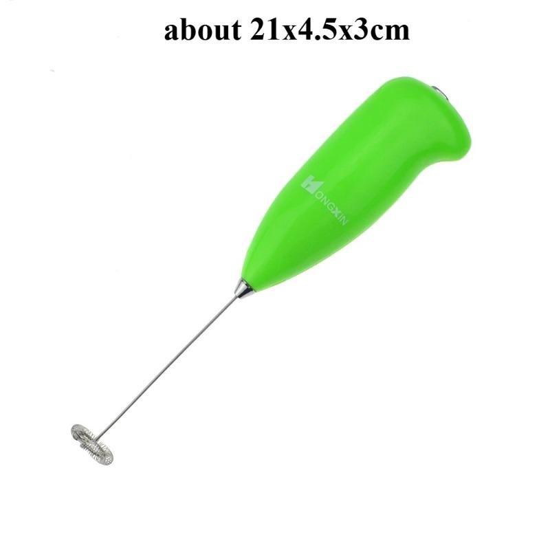 Mini Milk Frother Handheld Foam Maker for Lattes Whisk Coffee Cappuccino Matcha Hot Chocolate Egg Beater Drink Mixer