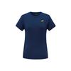 YONEX 259Tr010F Navy Women'S Badminton Text Graphic Short Sleeve T-Shirt