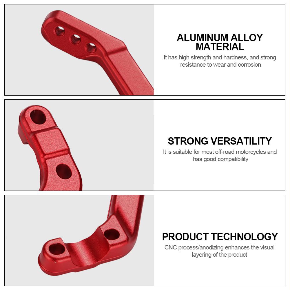 2Pcs Motorcycle 28mm Handlebar Guard Mount Handguard Support Bracket Clamp Universal For HONDA KTM EXC YAMAHA KAWASAKI RMZ