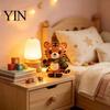 Handcrafted Yarn Art Handmade Knitted Doll for Kids, Soft Crochet Forest Animal Plush Toy, Adorable Keepsake Cute Hand Woven Stuffed Doll, Unique Gift