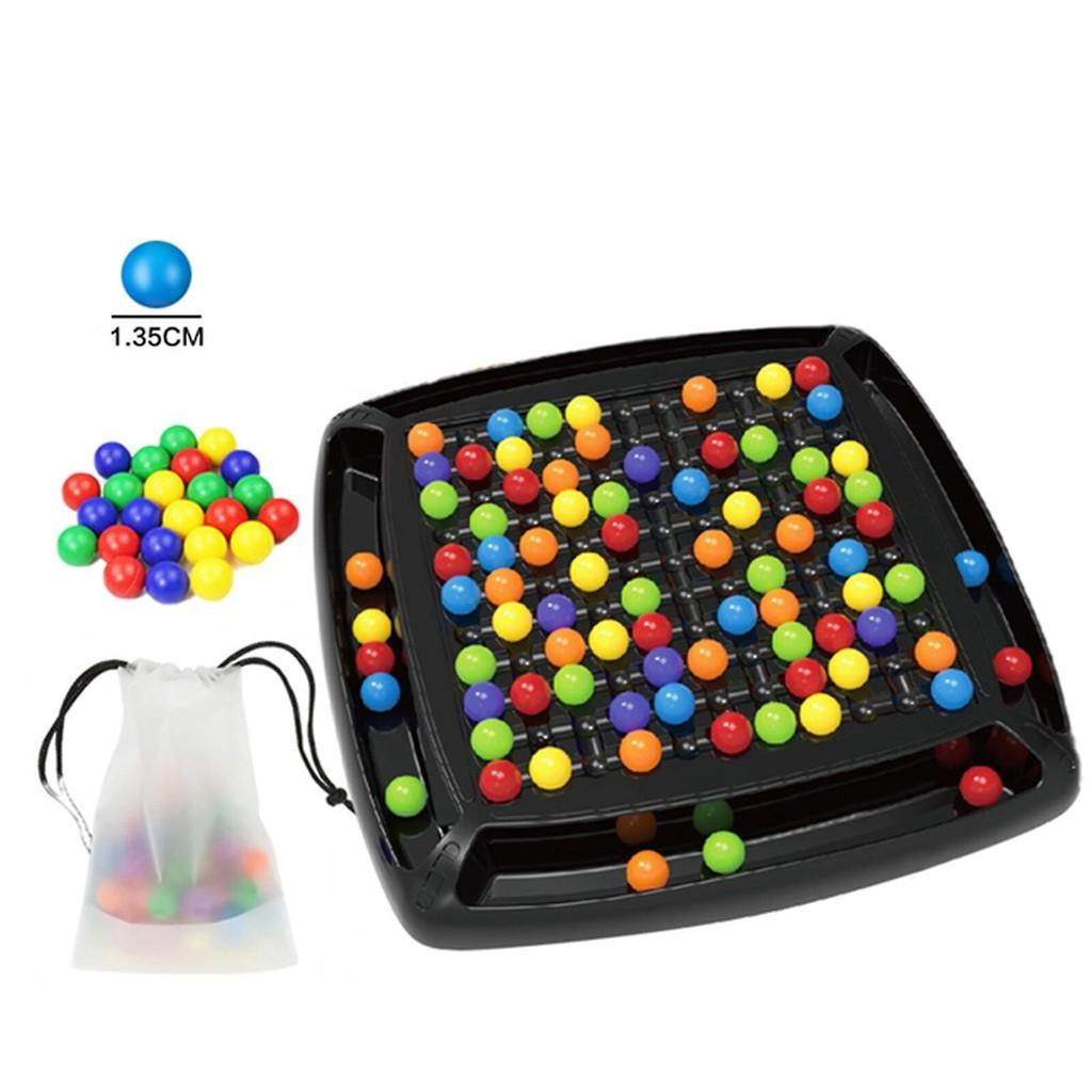 Colorful Rainbow Pop Game Interactive Family Fun Educational Toy For Kids