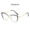 High-End Cat Eye Metal Glasses: Street Style Anti-Blue Light & Photochromic Optical Lenses