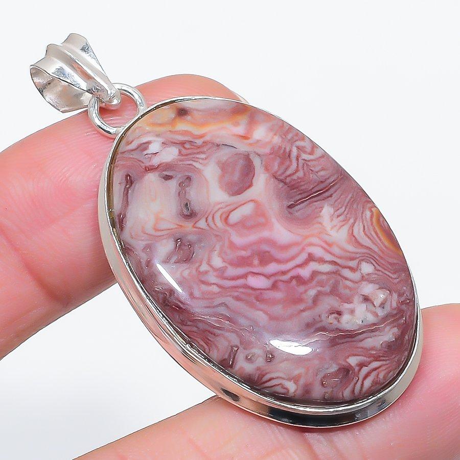 

Natural Dolomite Gemstone 925 Sterling Silver Jewelry Pendant 2.09 C1r54