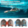 1 Pair Swim Paddles Hand Professional Swimming Paddles Girdles Correction Hand Fins Flippers Finger Webbed Gloves
