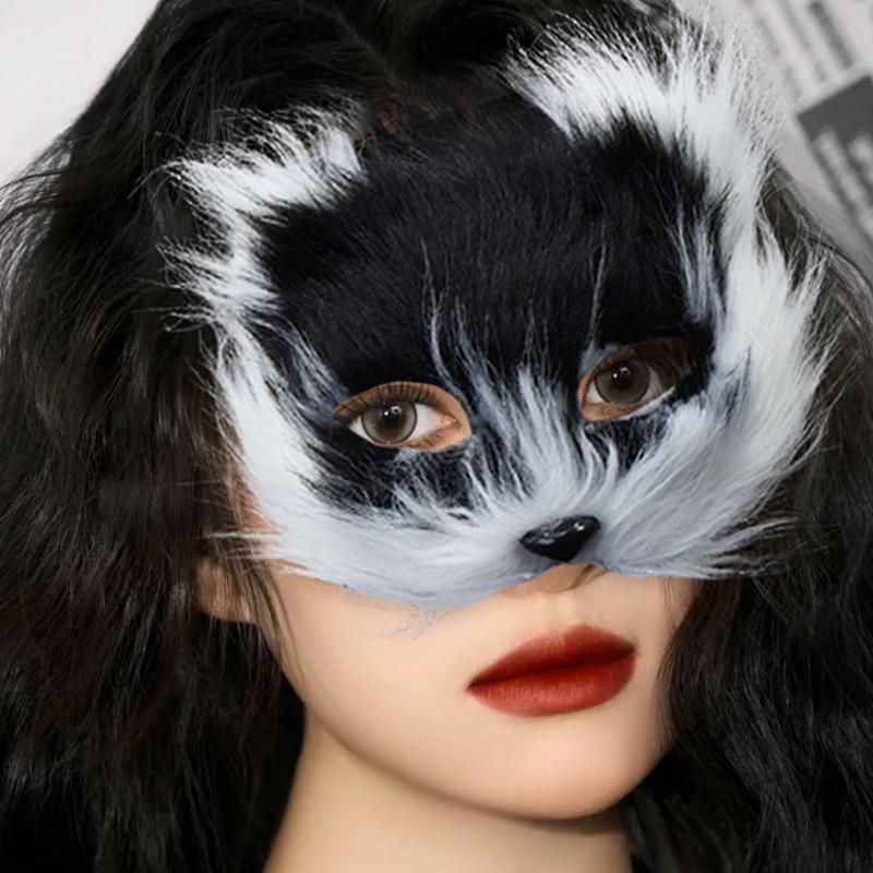 Cosplay Face Cover Innovative Costume Cosplay Props Animal Masquerade Cover Halloween Costume Props Masquerade Face Cover