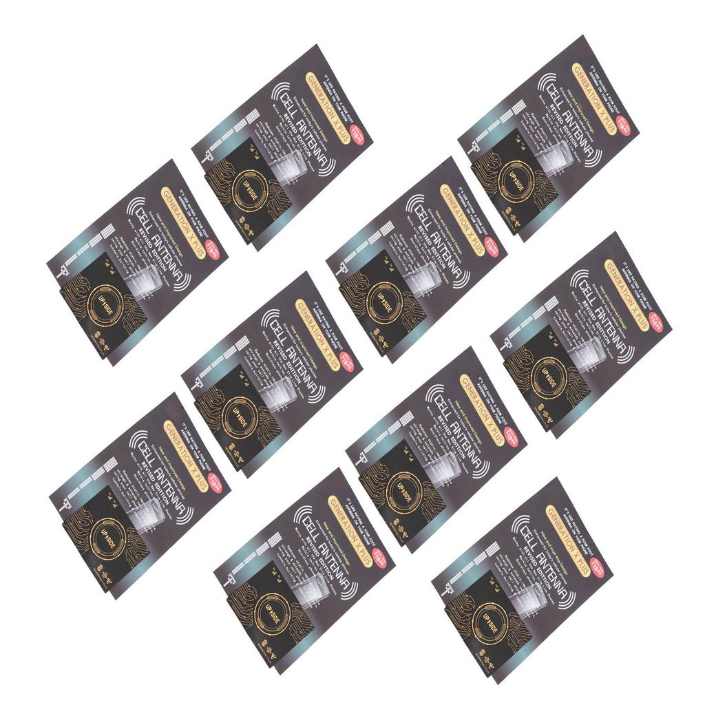 10pcs Mobile Phone Signal Enhancement Stickers Signal Antenna Booster Stickers for Elevators