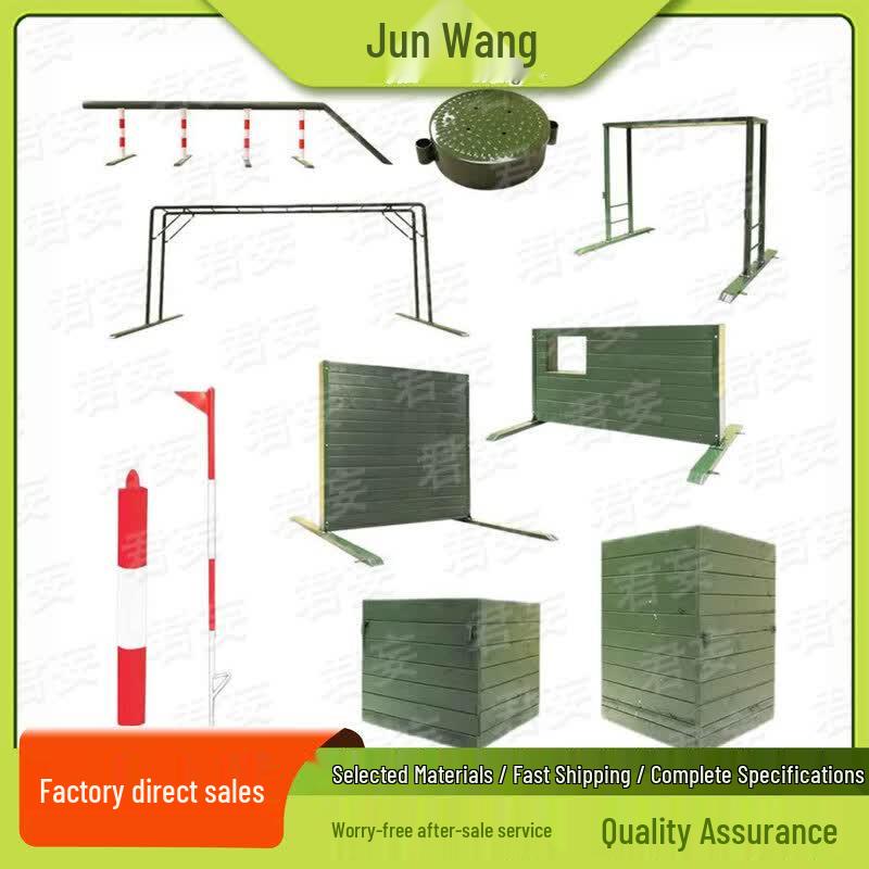 Outdoor 400m Obstacle Course & Physical Training Equipment