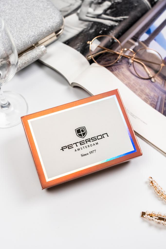 Peterson PU PTN PKK-01-6359 cream wallet