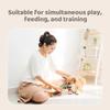 Long Lasting Freezeable Dog Chew Toys with Treat Tray Fillable Chew Toy for Aggressive Chewers Anxiety Relief Cooling Silicone