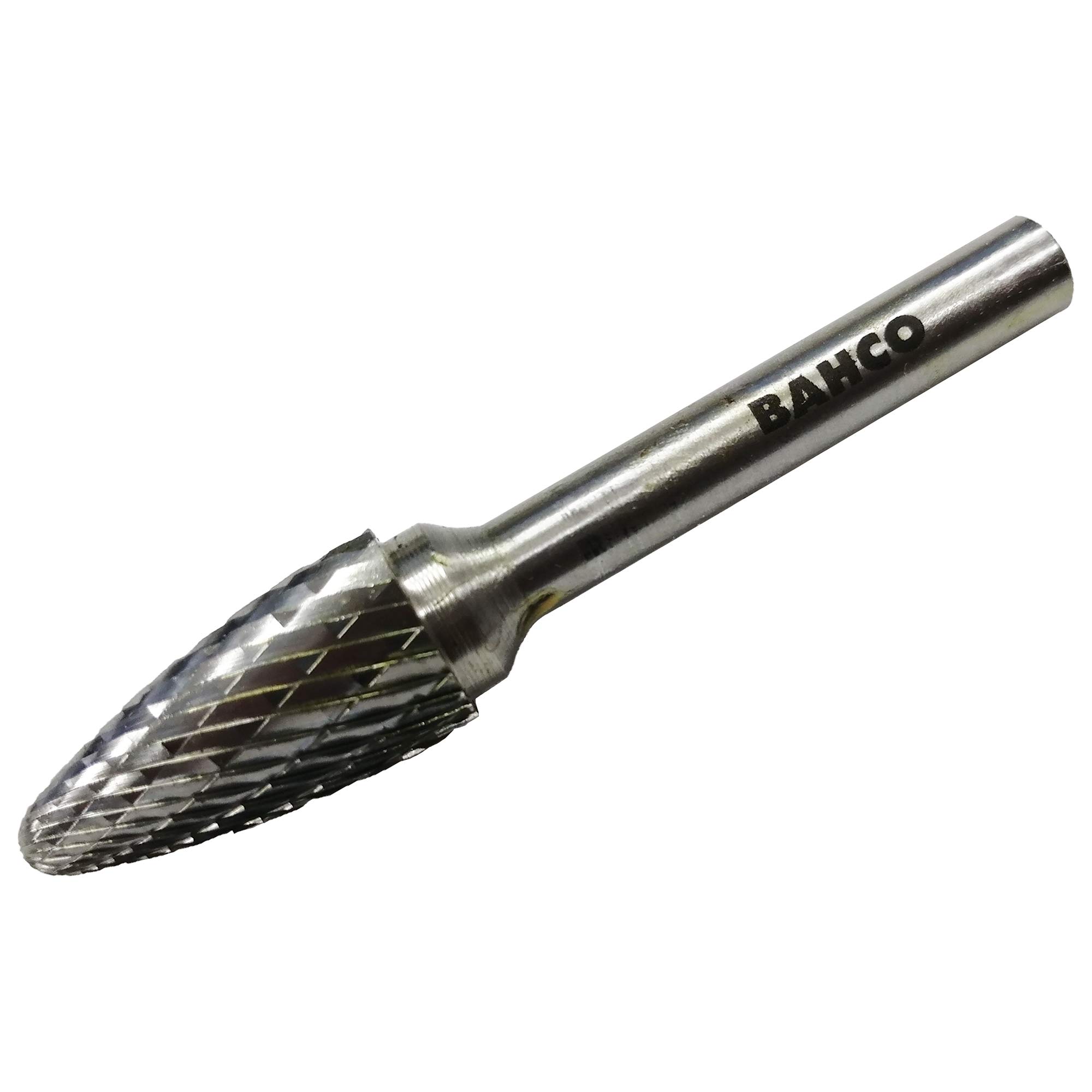 

BAHCO Carbide Bur, Pointed Carbide Rotary Bur, Double Cut, BAHF1225M06X