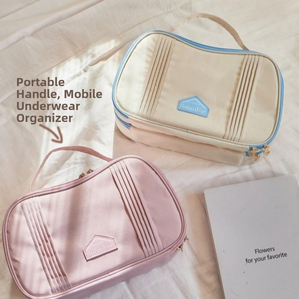 Portable Bra Organizer Bag Sorting Bag Intimate Clothing Bag Fashion Underwear Storage Bag Travel