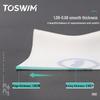 TOSWIM Printed Silicone Swim Cap
