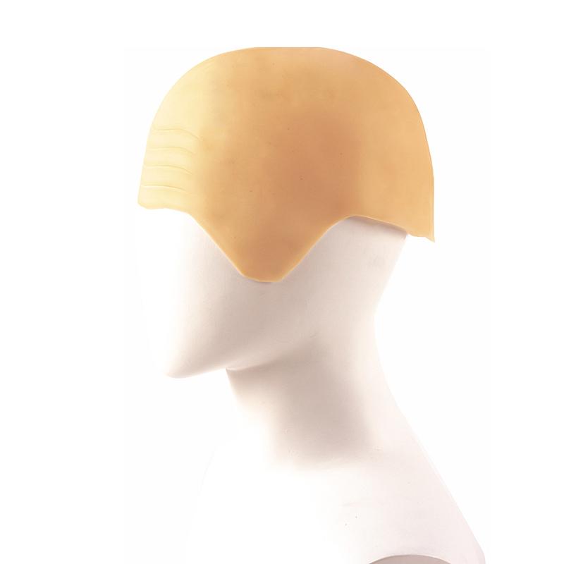 1/2/4Pcs Latex Bald Cap Set For Adults Bald Cap Fancy Dress Cosplay Hat Wig Cap Fake Bald Wig Costume Accessory For Stage Plays