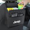Multifunctional Car Rear Seat Back Storage Bag Waterproof Bag Sticker For TRAILHAWK COMMANDER LIBERTY Wrangler Accessories